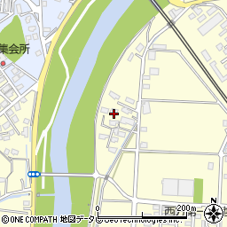福岡県直方市下新入1160周辺の地図