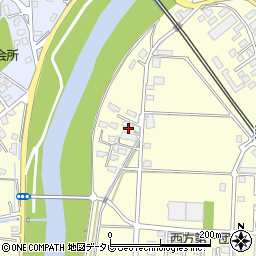 福岡県直方市下新入1156周辺の地図