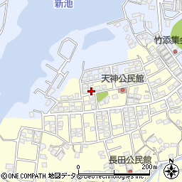福岡県直方市下新入1317-29周辺の地図
