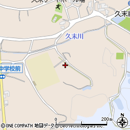 福岡県福津市久末410-1周辺の地図