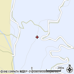 高知県長岡郡大豊町穴内242周辺の地図