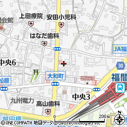 福岡県福津市中央3丁目7-10周辺の地図