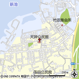 福岡県直方市下新入1317-17周辺の地図