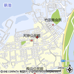 福岡県直方市下新入1256-47周辺の地図