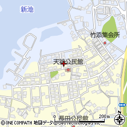 福岡県直方市下新入1317-15周辺の地図