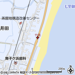 竹島周辺の地図