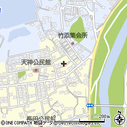 福岡県直方市下新入1256-28周辺の地図