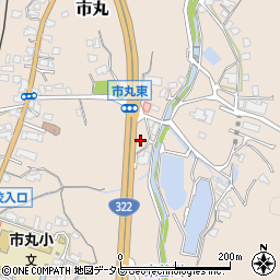 福岡県北九州市小倉南区市丸509周辺の地図
