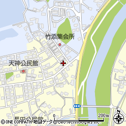 福岡県直方市下新入1265-1周辺の地図