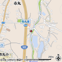 福岡県北九州市小倉南区市丸506周辺の地図