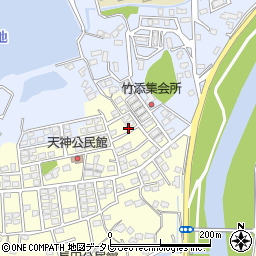 福岡県直方市下新入1256-54周辺の地図