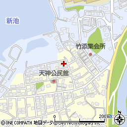 福岡県直方市下新入1256-16周辺の地図