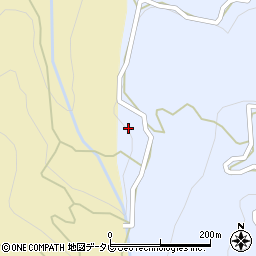 高知県長岡郡大豊町穴内282周辺の地図