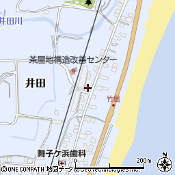 三重県南牟婁郡紀宝町井田958-14周辺の地図