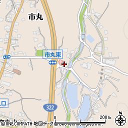 福岡県北九州市小倉南区市丸516周辺の地図