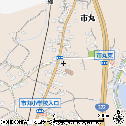 福岡県北九州市小倉南区市丸451周辺の地図