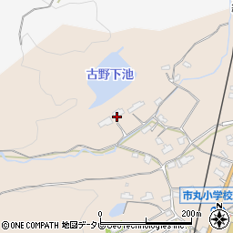 福岡県北九州市小倉南区市丸195周辺の地図