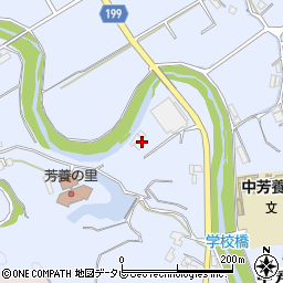 和歌山県田辺市中芳養83周辺の地図