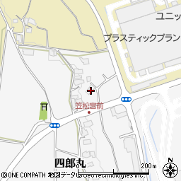 福岡県宮若市四郎丸1611-5周辺の地図