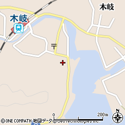 徳島県海部郡美波町木岐340周辺の地図