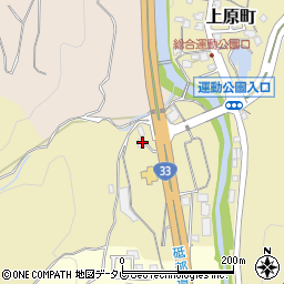 愛媛県伊予郡砥部町上原町278周辺の地図