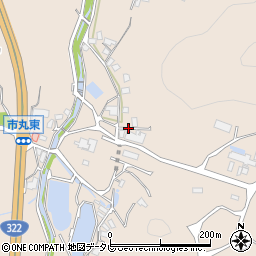 福岡県北九州市小倉南区市丸1044周辺の地図