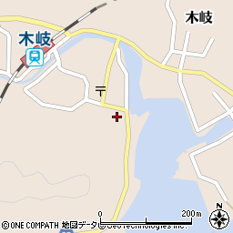 徳島県海部郡美波町木岐334周辺の地図