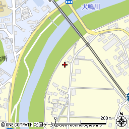 福岡県直方市下新入1140周辺の地図