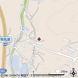 福岡県北九州市小倉南区市丸1046周辺の地図