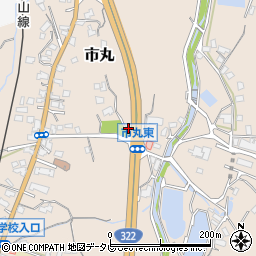 福岡県北九州市小倉南区市丸515周辺の地図