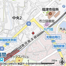 福間ハイツ周辺の地図