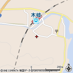 徳島県海部郡美波町木岐377周辺の地図