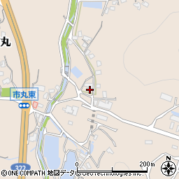 福岡県北九州市小倉南区市丸1050周辺の地図