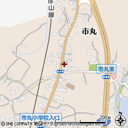 福岡県北九州市小倉南区市丸450周辺の地図