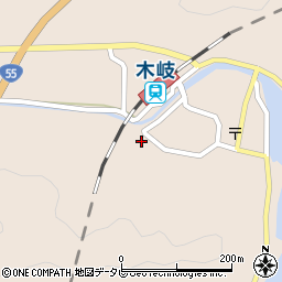 徳島県海部郡美波町木岐512-1周辺の地図