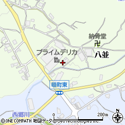 福岡県福津市八並268周辺の地図