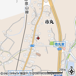 福岡県北九州市小倉南区市丸449周辺の地図