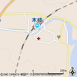 徳島県海部郡美波町木岐352周辺の地図