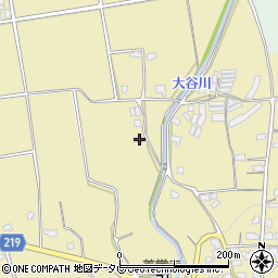 愛媛県伊予市上三谷甲-2524周辺の地図