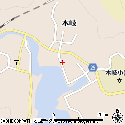 徳島県海部郡美波町木岐53周辺の地図