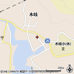 徳島県海部郡美波町木岐57周辺の地図