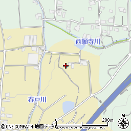 愛媛県伊予市上三谷甲-2045周辺の地図