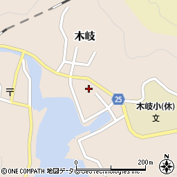 徳島県海部郡美波町木岐56周辺の地図