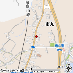 福岡県北九州市小倉南区市丸435周辺の地図