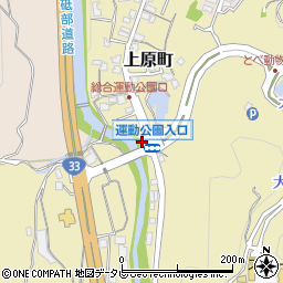 愛媛県伊予郡砥部町上原町78周辺の地図