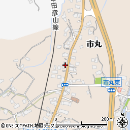 福岡県北九州市小倉南区市丸347周辺の地図