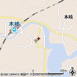 徳島県海部郡美波町木岐289周辺の地図