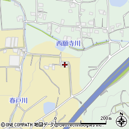 愛媛県伊予市上三谷甲-2042周辺の地図