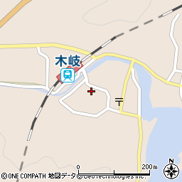 徳島県海部郡美波町木岐535周辺の地図