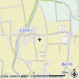 愛媛県伊予市上三谷甲-2444周辺の地図
